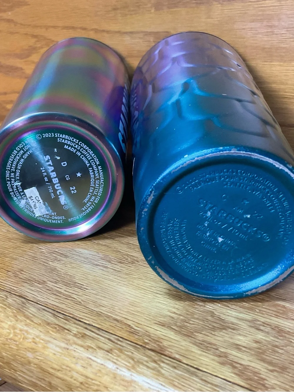Starbucks set iridescent